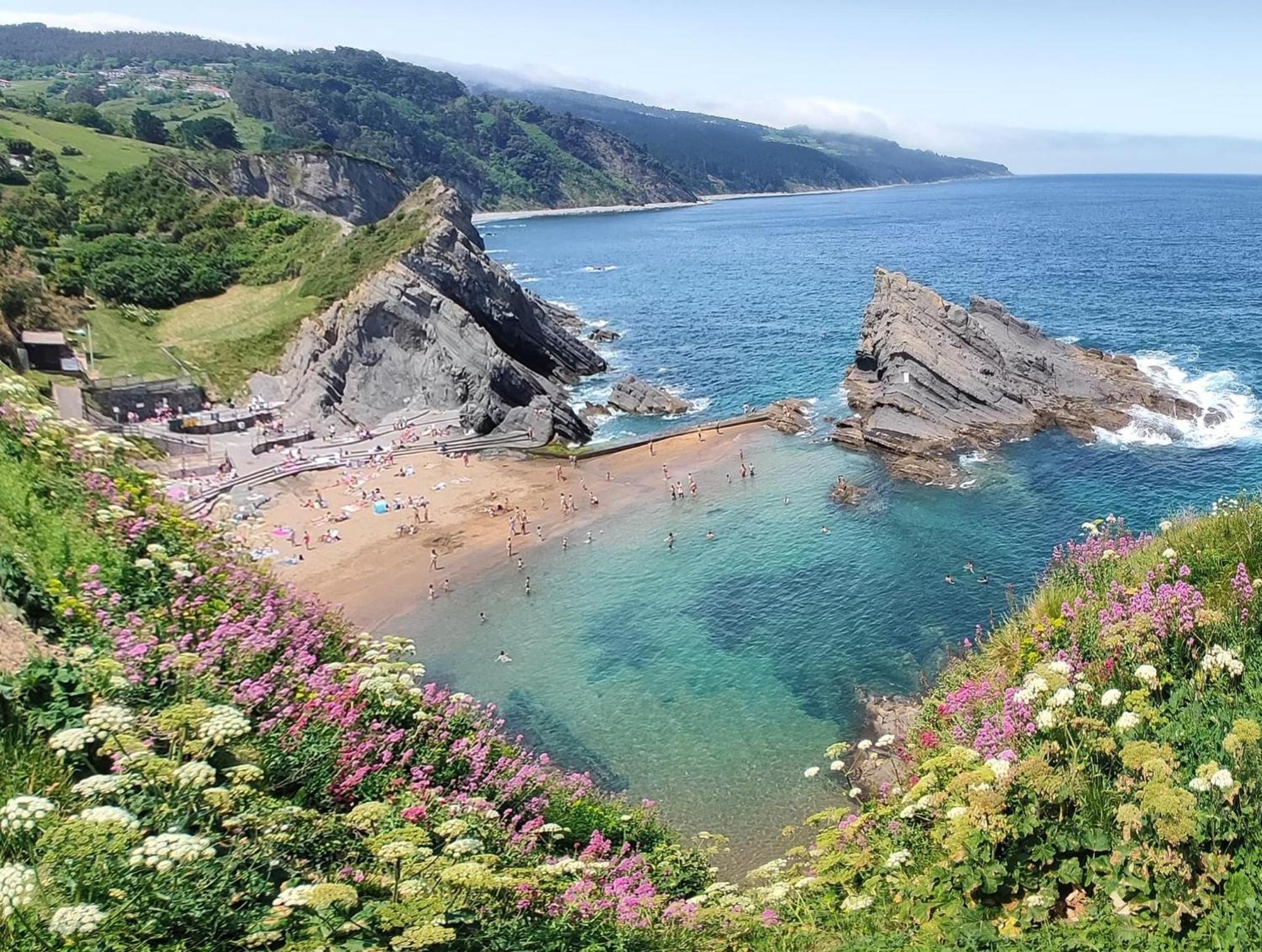 Kala Apartamentua Parking Gratuito Cercano Bermeo Dış mekan fotoğraf